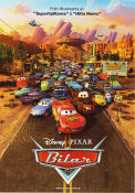 Bilar 2006 poster Owen Wilson John Lasseter Filmbolag: Pixar Bilar och racing