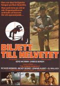 Biljett till helvetet 1977 poster Gene Hackman Candice Bergen Richard Widmark Stanley Kramer