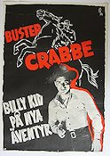 Billy Kid på nya äventyr 1946 poster Buster Crabbe