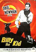 Billy the Kid 1960 poster Paul Newman Lita Milan Arthur Penn