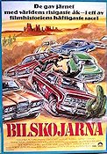 Bilskojarna 1980 poster Kurt Russell Jack Warden Gerrit Graham Robert Zemeckis Bilar och racing