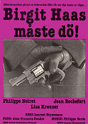 Birgit Haas måste dö 1981 poster Philippe Noiret Jean Rochefort Lisa Kreuzer Laurent Heynemann Vapen