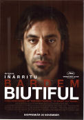 Biutiful 2010 poster Javier Bardem Maricel Alvarez Hanaa Bouchaib Alejandro G Inarritu