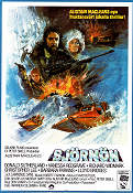 Björnön 1979 poster Donald Sutherland Vanessa Redgrave Richard Widmark Don Sharp Text: Alistair Maclean