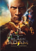 Black Adam 2022 poster Dwayne Johnson Aldis Hodge Pierce Brosnan Jaume Collet-Serra Hitta mer: DC Comics