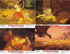 The Black Cauldron 1985 lobbykort Grant Bardsley Ted Berman Animerat