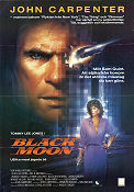 Black Moon Rising 1986 poster Tommy Lee Jones Linda Hamilton Robert Vaughn Harley Cokeliss