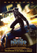 Black Panther 2018 poster Chadwick Boseman Michael B Jordan Lupita Nyongo Ryan Coogler Hitta mer: Marvel