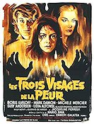 Black Sabbath 1963 poster Boris Karloff Michele Mercier Mario Bava