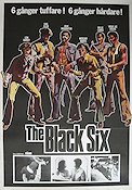 The Black Six 1974 poster Joe Green Gene Washington Black Cast