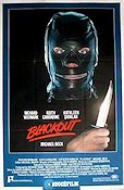 Blackout 1984 poster Richard Widmark Keith Carradine Från TV