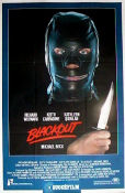Blackout 1985 poster Richard Widmark Keith Carradine Kathleen Quinlan Douglas Hickox Poliser Från TV