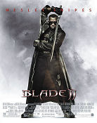 Blade II 2002 poster Wesley Snipes Kris Kristofferson Ron Perlman Guillermo del Toro Vapen