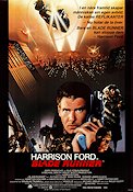 Blade Runner 1982 poster Harrison Ford Sean Young Rutger Hauer Ridley Scott Kultfilmer