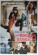 Bland bockar i Bangkok 1976 poster Marie Ekorre