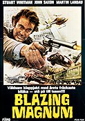 Blazing Magnum 1976 poster Stuart Whitman John Saxon Martin Landau Alberto De Martino Bilar och racing Vapen