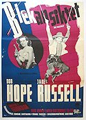 Blekansiktet 1948 poster Bob Hope Jane Russell Robert Armstrong Norman Z McLeod