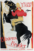 Blixtens broder 1921 poster William S Hart Eva Novak Lambert Hillyer