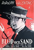 Blod och sand 1922 poster Rudolph Valentino Lila Lee