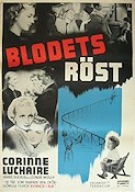 Blodets röst 1939 poster Corinne Luchaire