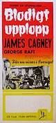 Blodigt upplopp 1939 poster James Cagney