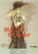 Blodsbröllop 1982 poster Västerås teater Länsteatern Text: Federico Garcia Lorca