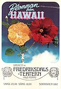 Blomman från Hawaii 1982 affisch Nils Poppe