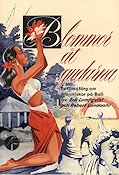Blommor åt gudarna 1957 poster Eric Lundqvist Robert Lundahl Dokumentärer