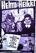 Blondie 1938 poster Penny Singleton Arthur Lake Larry Simms Frank R Strayer Affischen från: Finland Från serier