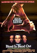 Blood in Blood Out 1993 poster Jesse Borrego Damian Chapa Benjamin Bratt Taylor Hackford Gäng