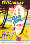 Blue Hawaii 1961 poster Elvis Presley Joan Blackman Angela Lansbury Norman Taurog Strand