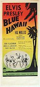 Blue Hawaii 1961 poster Elvis Presley Joan Blackman Angela Lansbury Norman Taurog Strand