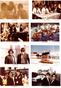 The Blues Brothers 1980 lobbykort John Belushi Dan Aykroyd Cab Calloway Aretha Franklin Carrie Fischer John Landis Bilar och racing Glasögon Rock och pop Musikaler