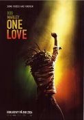 Bob Marley: One Love 2024 poster Kingsley Ben-Adir Lashana Lynch James Norton