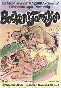 Bocken i familjen 1976 poster Francoise Brion Jean-Claude Laureux