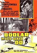 Bödlar måste också dö 1959 poster Bozena Kurowska Grazyna Staniszewska Jerzy Passendorfer Filmen från: Poland