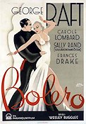 Bolero 1934 poster Carole Lombard Frances Drake