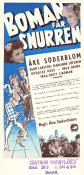 Boman får snurren 1949 poster Egon Larsson Marianne Löfgren Douglas Håge Åke Söderblom Motorcyklar