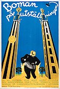 Boman på utställningen Göteborg 1925 poster Karin Swanström