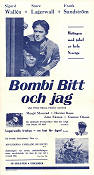 Bombi Bitt och jag 1936 poster Sture Lagerwall Sigurd Wallén Frank Sundström Harriet Bosse Text: Fritiof Nilsson Piraten Hitta mer: Skåne