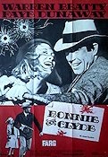 Bonnie and Clyde 1967 poster Warren Beatty Faye Dunaway Gene Hackman Arthur Penn