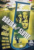 Början eller slutet 1948 poster Robert Walker