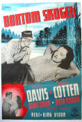 Bortom skogen 1949 poster Bette Davis Joseph Cotten David Brian King Vidor Film Noir