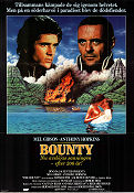 The Bounty 1984 poster Mel Gibson Anthony Hopkins Laurence Olivier Roger Donaldson Skepp och båtar