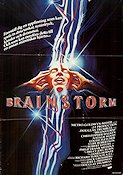 Brainstorm 1983 poster Christopher Walken Natalie Wood Louise Fletcher Douglas Trumbull