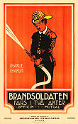 Brandsoldaten 1916 poster Charlie Chaplin
