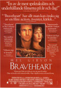 Braveheart 1995 poster Sophie Marceau Patrick McGoohan Catherine McCormack Mel Gibson