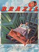 Brazil 1985 poster Jonathan Pryce Robert De Niro Terry Gilliam