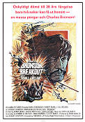Breakout 1975 poster Charles Bronson Robert Duvall Jill Ireland Tom Gries Flyg