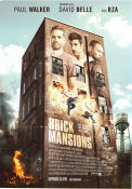 Brick Mansions 2014 poster Paul Walker David Belle RZA Camille Delamarre